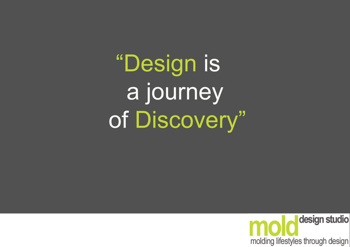 mold_studio's tweet image. At Mold, we believe that...
#molddesignstudio #architecture #design #decor #quotefortheday
#interiors