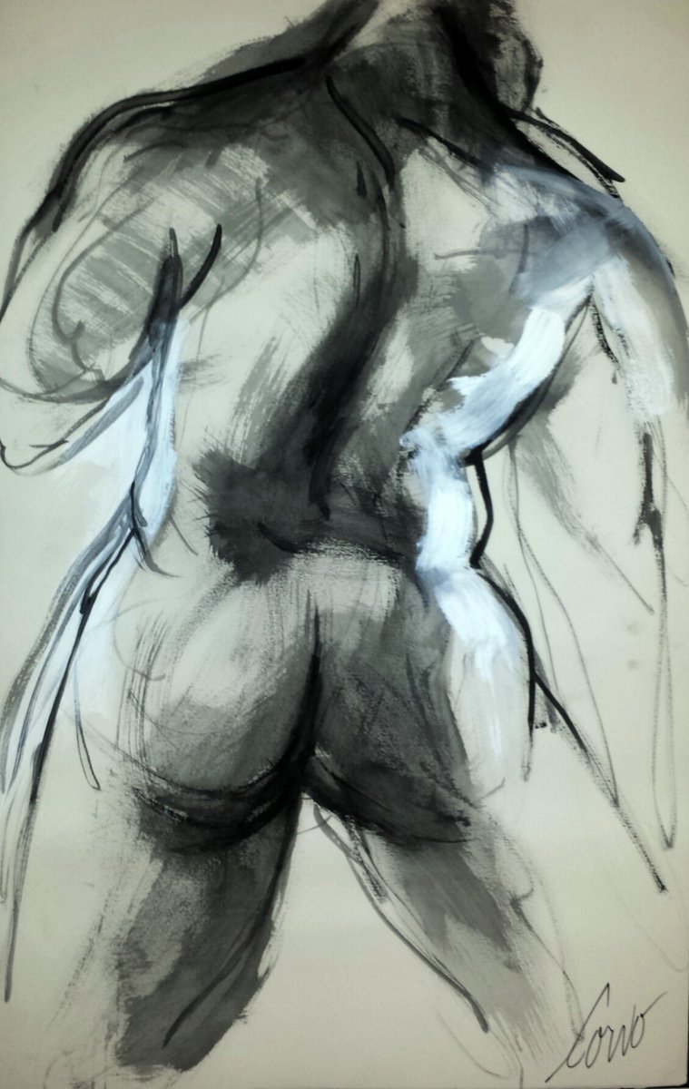 cornostudio's tweet image. "Nu Masculin #3"
Acrylique sur papier, 41'' x  26''
Galerie AKA
cornostudio.com
instagram@cornostudio
