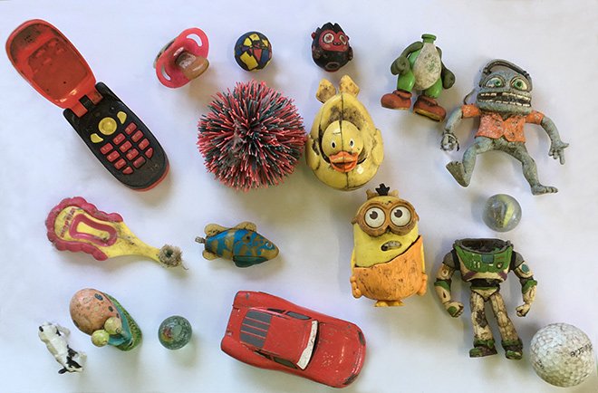 A darker Toy Story: a headless Buzz Lightyear is among the toys found in <a href="/wessexwater/">Wessex Water</a>'s sewers this year. bit.ly/FlushedToys