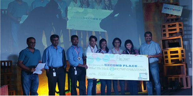 SocialWarriorss's tweet photo. Only because there were no two first prizes. What a show indeed! #WhatTheHack
#WTH #WTH2016 #SAPinnovates #iamSAP
@saplabsindia https://t.co/g9U4glJz1g