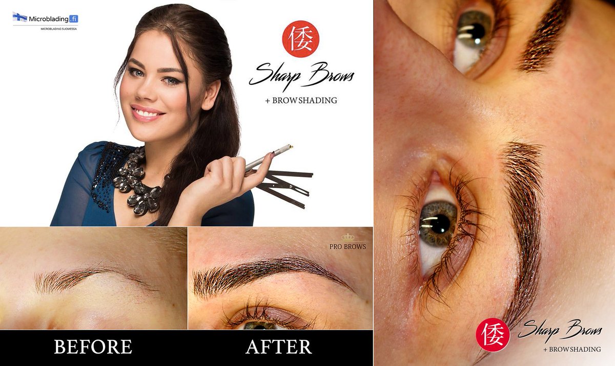 ProBrowsEstonia's tweet photo. #SharpBrows #microblading. We turned this into… something amazing :) 

See more from SharpBrows trainer Siiri Tabri: https://t.co/ApuSd1XVP9 https://t.co/19A7qPYOTA