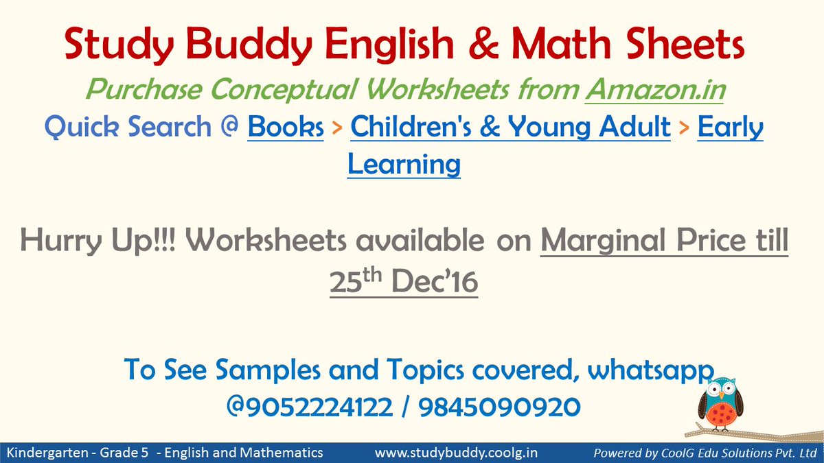 CoolGurukul's tweet photo. Winter Vacations - #Revision of #Maths &amp; #English with fun filled, #selfexplanatory, #Assessment Like #Worksheets https://t.co/DmywsBHpjv