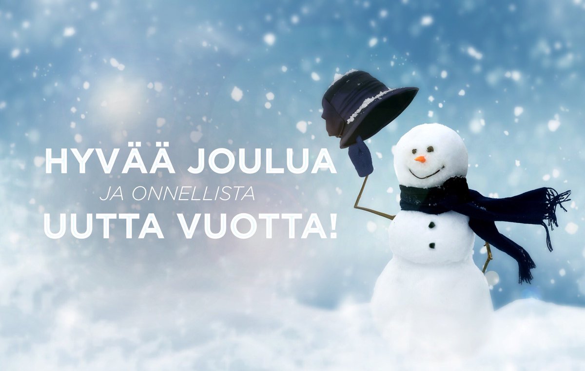 baronasuomi's tweet photo. "Arki jäädä hetkeksi saa, kun käymme juhlaan jaloon.
Saanemme näin toivottaa, hyvää joulua joka taloon."

Kiitos vuodesta 2016. ❤️ https://t.co/13TetZFYDr