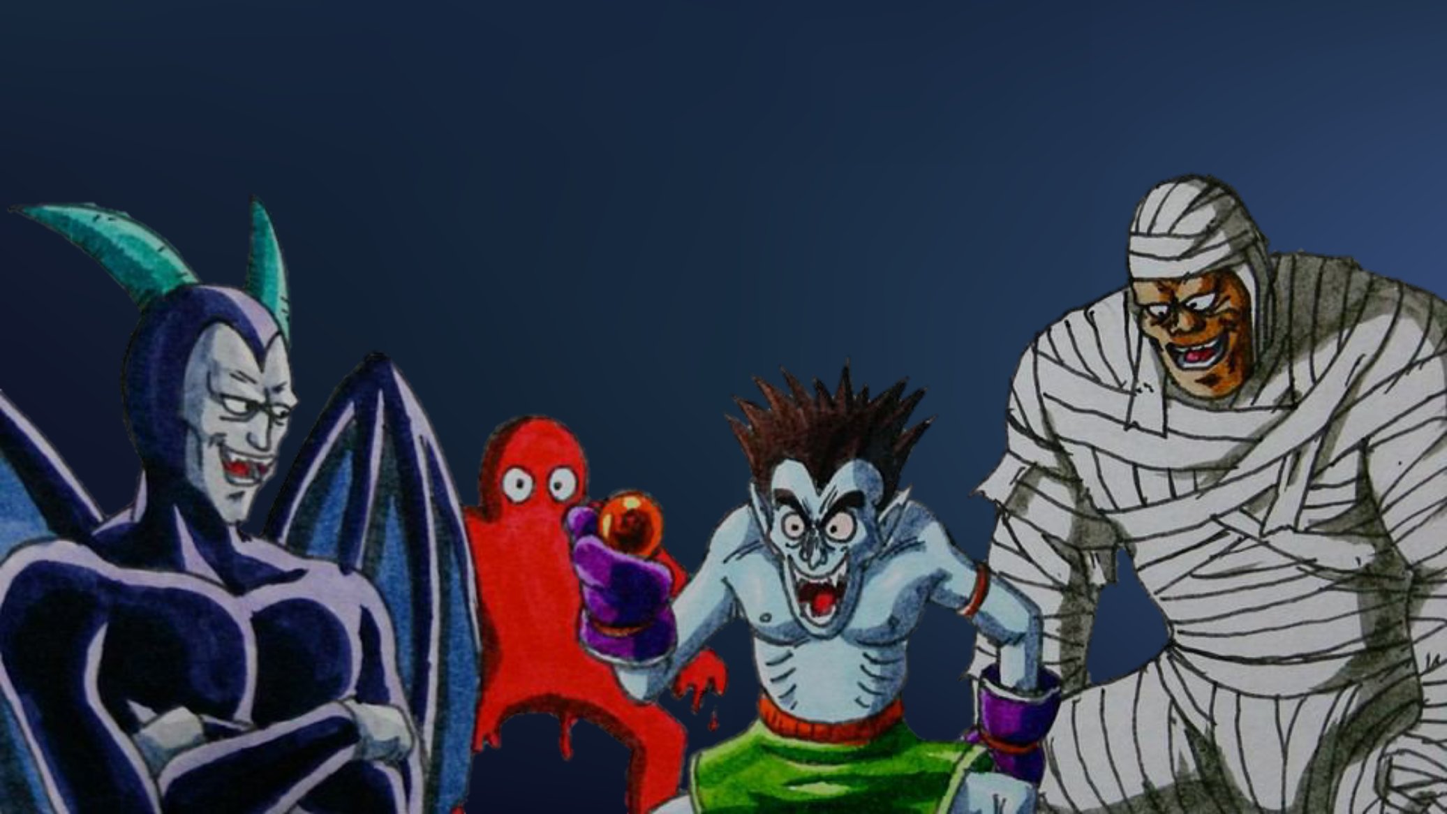 LGスタジオ ドラゴンボール 占いババの愉快な仲間達 ミイラくん&おばけ