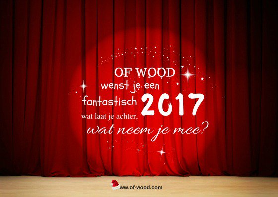 KarenvanHout's tweet photo. OF WOOD wenst je fijne kerstdagen en een geweldig 2017! #ofwood https://t.co/jSbgmVdskQ
