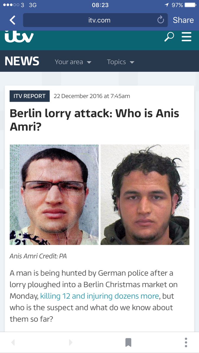 tracy123b's tweet photo. This is the scum who drove a lorry into a group of innocent ppl in Berlin,c'mon guys u know what to do...get retweeting&amp;get this scum found https://t.co/Ou8NpnIHaM
