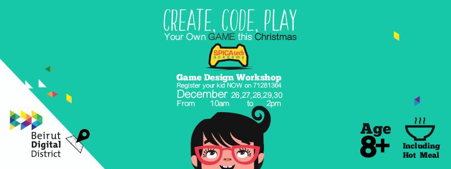 Don't forget! Register ur kids in <a href="/SpicaTechAcad/">SpicaTechAcademy</a> They'll be @BDD this Dec to teach your KIDS how to Create Code &amp; Play their OWN video GAME!