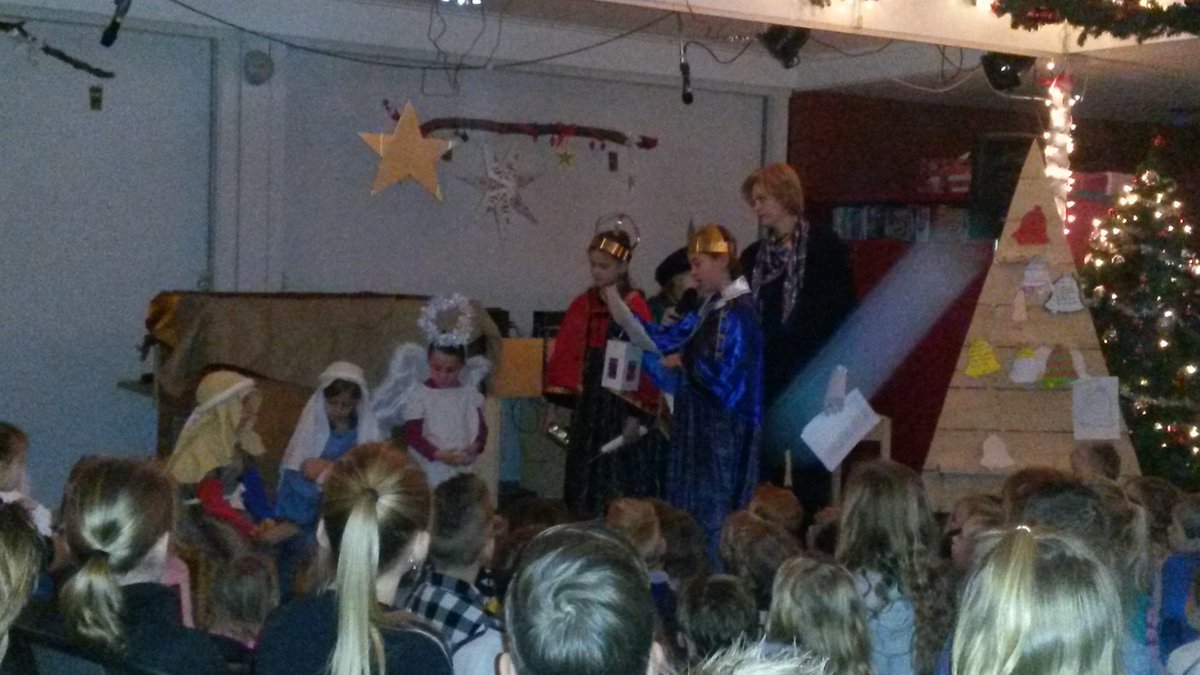 Kerstviering op de Eloy