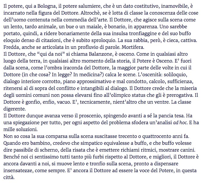 passantedimezzo's tweet photo. Sullโoscenitร del potere a #Bologna "il Dottore รจ ancora davanti a noi" https://t.co/NSbmD6JRAb @Wu_Ming_Foundt #balanzone https://t.co/h5E2ZOIIYu