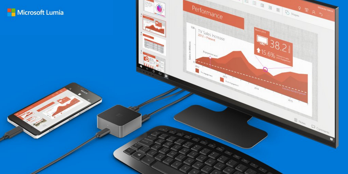 #MicrosoftEdge sur grand écran grâce à votre #Lumia950 et le #HD500 - Faites le test ! msfr.so/xU1kHa