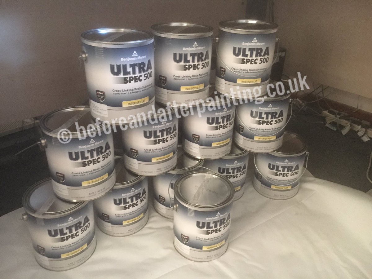 ourdecorator's tweet photo. This'll keep me going for a while @BenjaminMooreUK Next small amount coming later 👍🏼 #OfficeRepaint #Kent https://t.co/xLI4k8Gg9B
