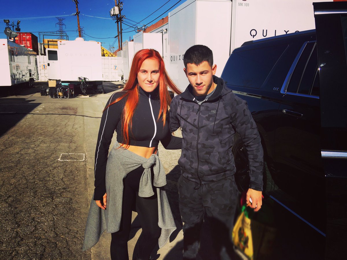 🎬😎<a href="/nickjonas/">Nick Jonas</a> #onset #show #nickjonas #movie #actor #hollywood #redhair  #dancer #model #sport #fit #fitness #jastdoit #mylife #lovemyjob
