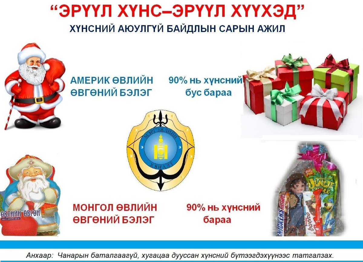 Хүүхдүүдийн эрүүл мэндийг хамгаалцгаая