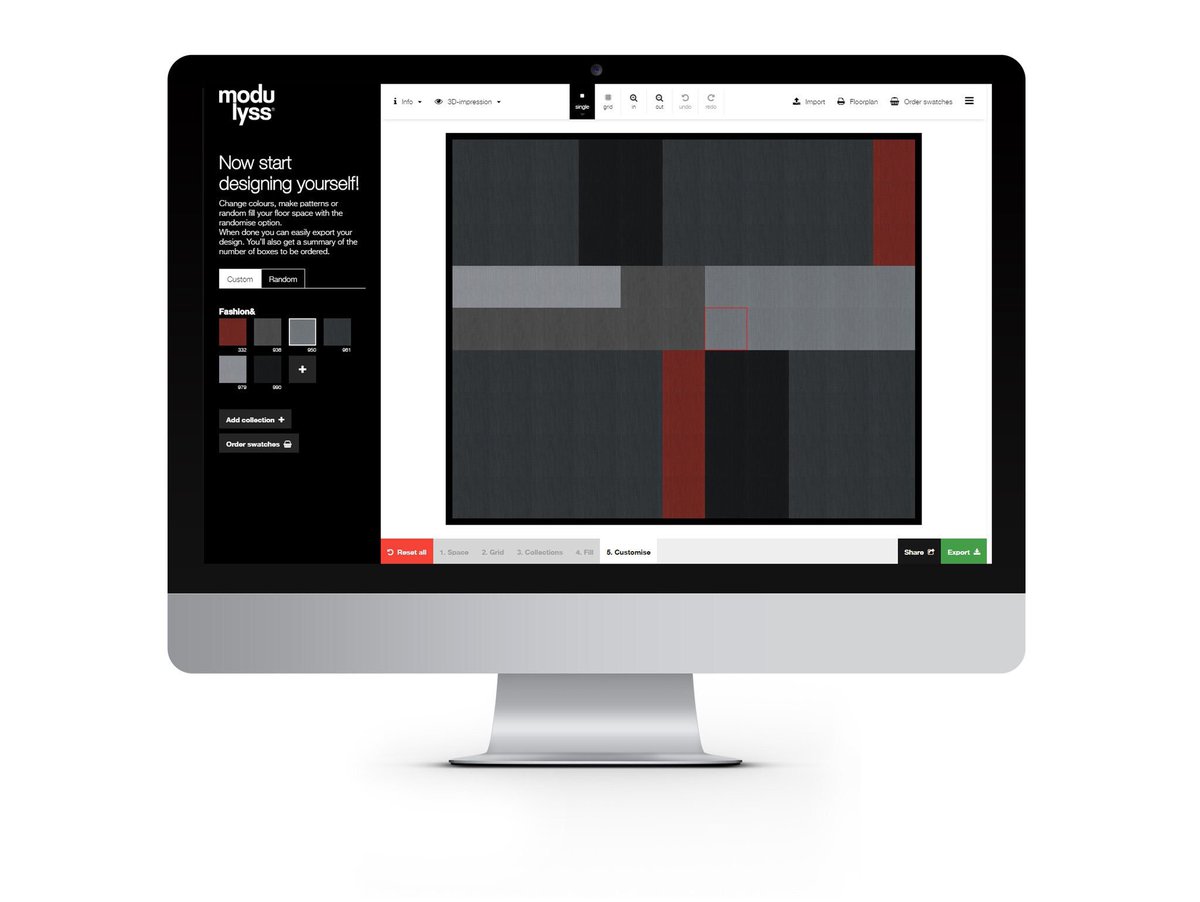 Feeling creative over the festive period? Be inspired with our design tool! Designer.modulyss.com