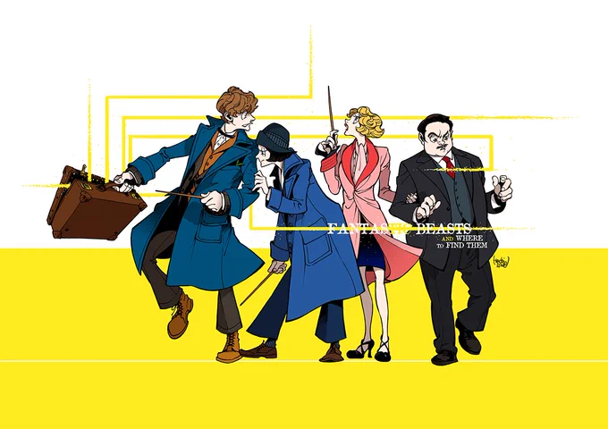 #FantasticBeasts #fanart 