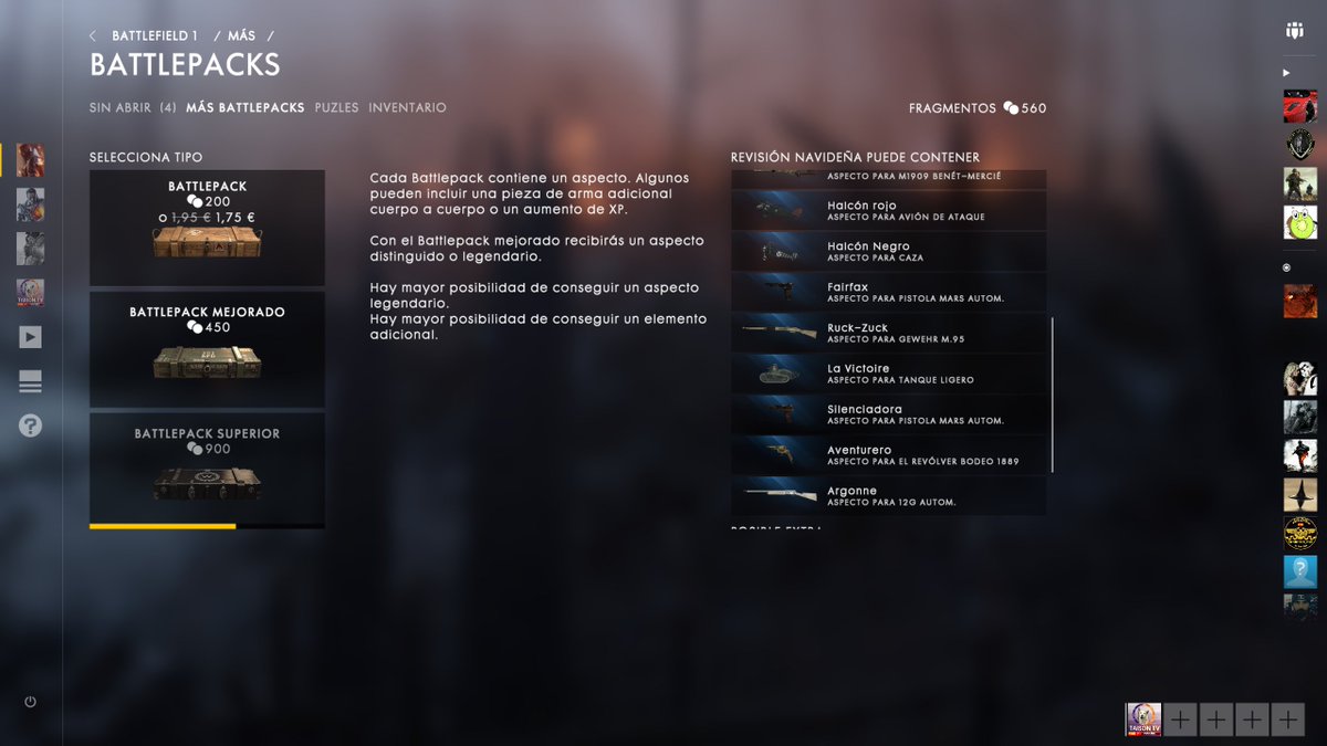 TaisonTV's tweet image. La revisión Navideña ya esta aquí, 3 camuflajes para tanques y 2 para aviones.