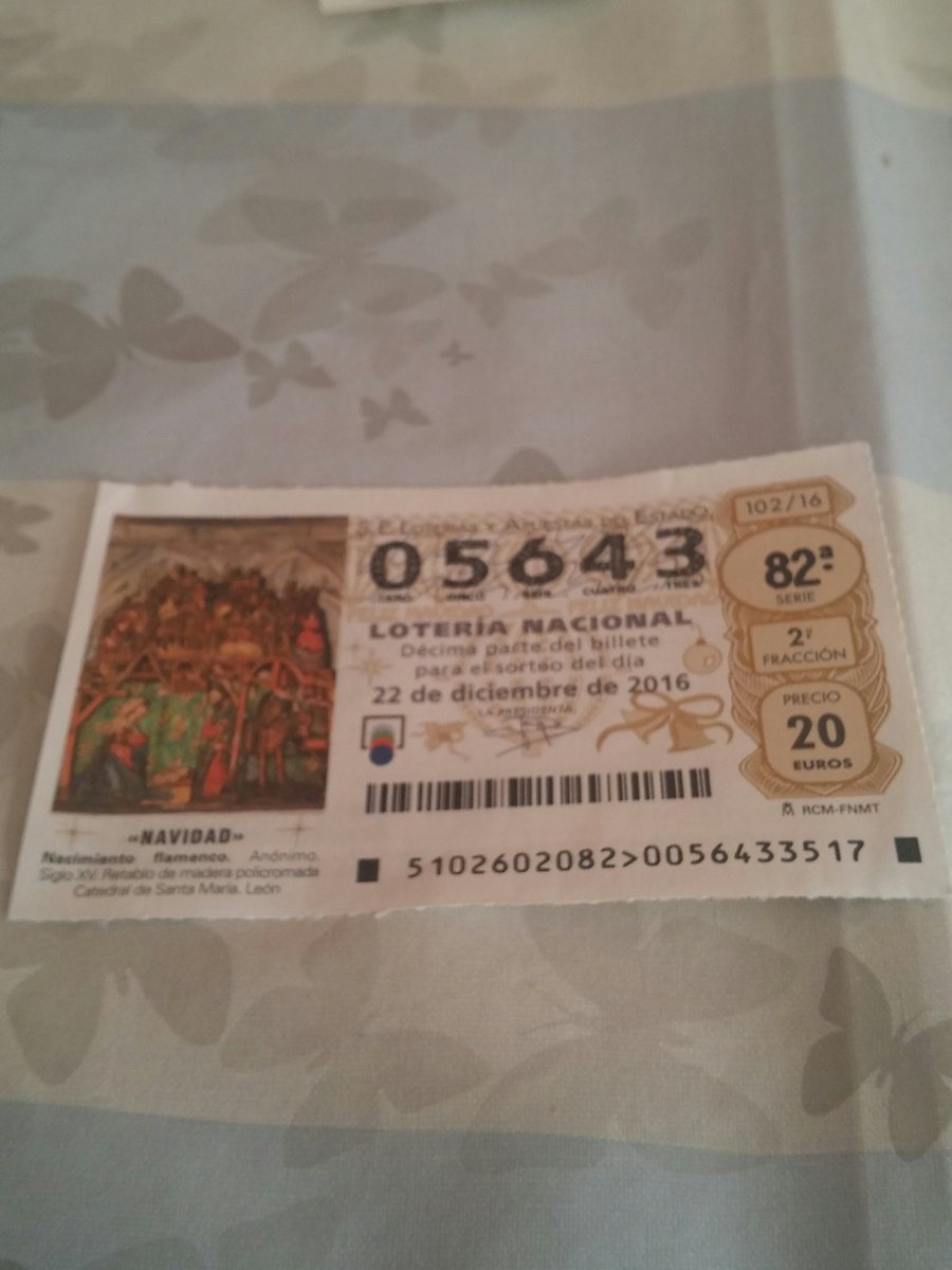 JavierTdh's tweet photo. #LoteriaRtve el 2° premio pero desordenado que rabia https://t.co/CZRsZRO7dc