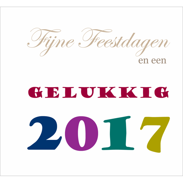 Het team van Hazenberg Schoonmaakbedrijf wenst iedereen fijne feestdagen, een gelukkig nieuwjaar en een fijne samenwerking in 2017!