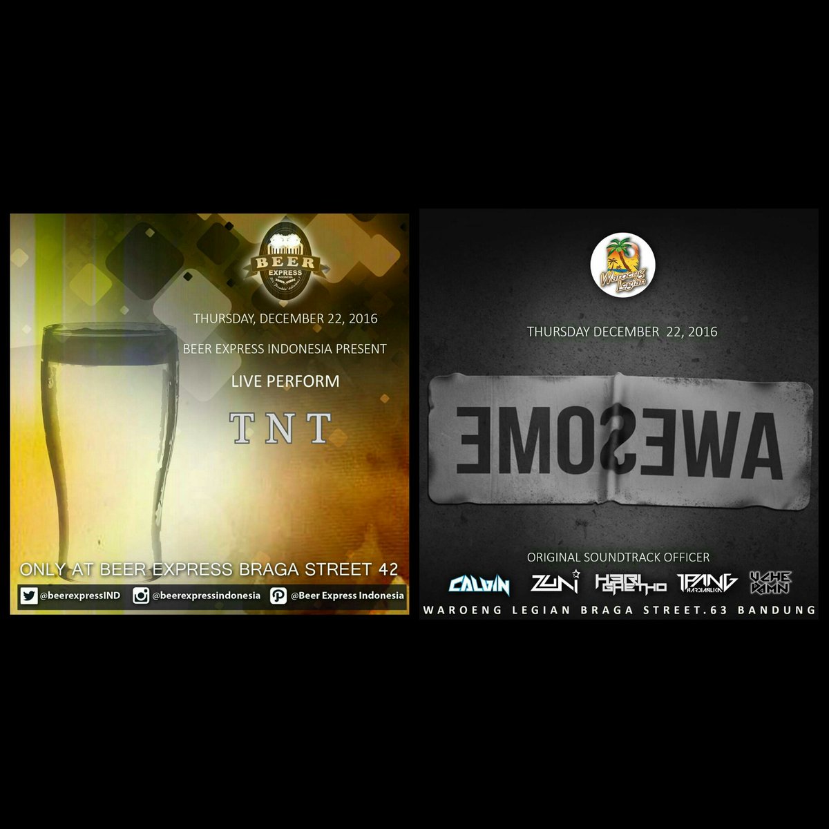 Beer Express &amp; Legian present