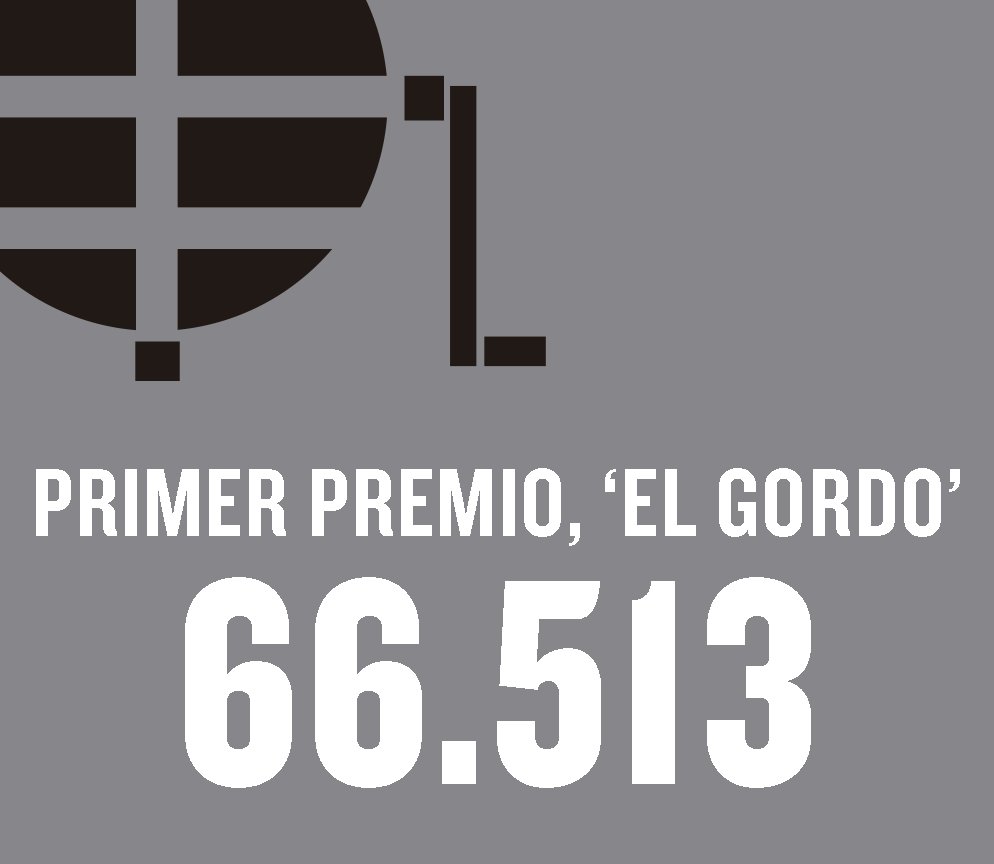 elmundoes's tweet photo. #ÚltimaHora🔴 ¡El Gordo! 66.513, primer premio de la #LoteríaNavidad ¡4.000.000 euros la serie! https://t.co/drIceBIWhY