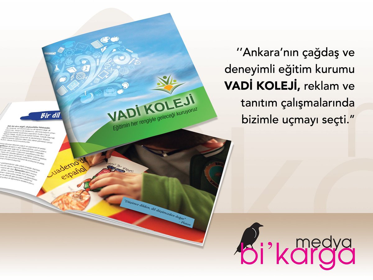 Vadi Koleji, Bi'karga Medya ile uçuyor. #bikargamedya #vadikoleji