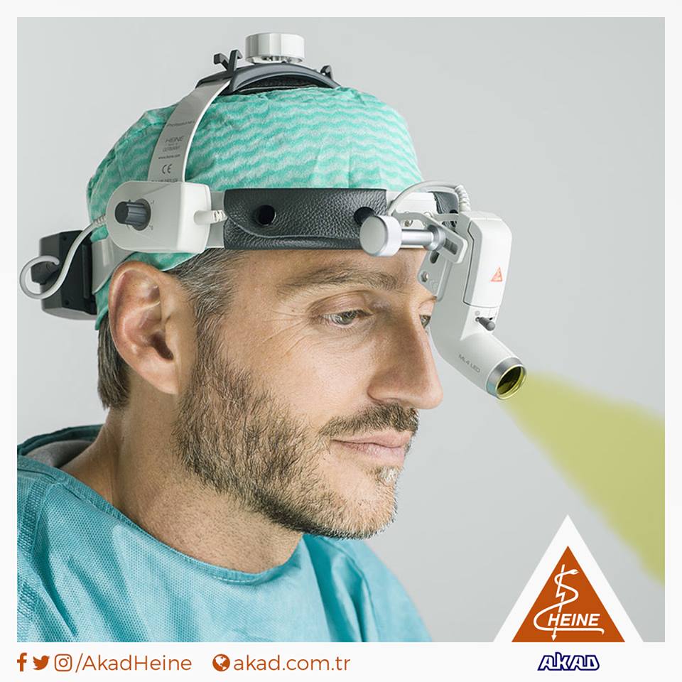 Heine - Alın Lambaları
 HEINE® ML4 LED HEADLIGHT
 İstanbul; +90 (212) 212 50 40
 Ankara; +90 (312) 418 22 06