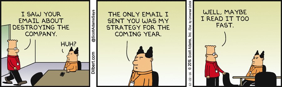 Nick Craver on Twitter: "Dilbert is especially on point the last ...
