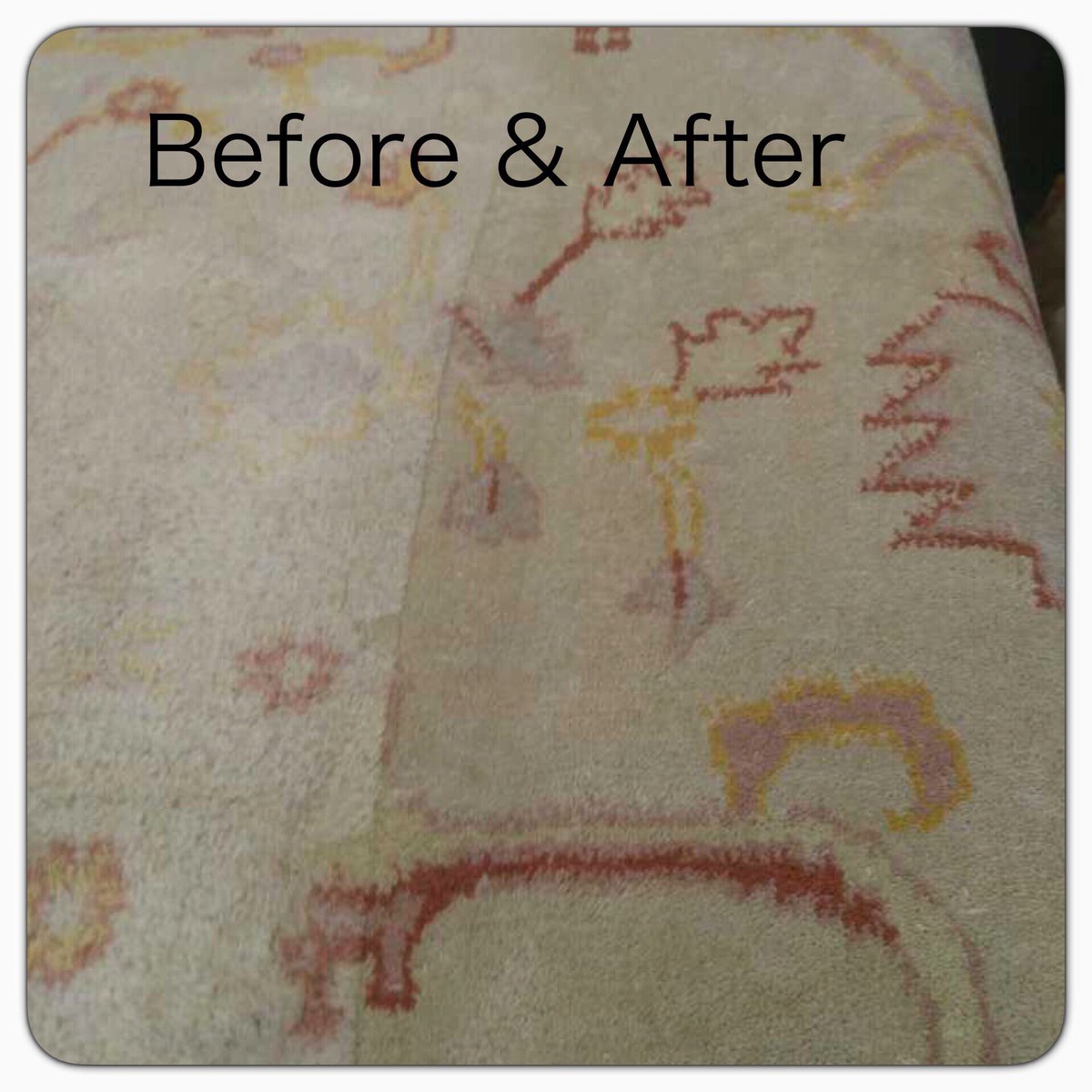 Vartersrugs's tweet photo. picture of a #orientalrug that has lost its colors of the years of wear and tare. We revived its colors by lightly shaving it. #ma #boston https://t.co/KD6xBon0uY