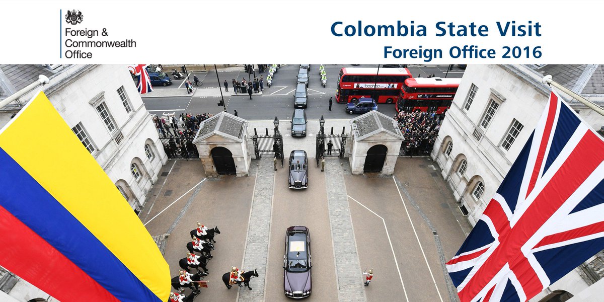 FCDOGovUK's tweet photo. This year we welcomed Colombia President and 2016 Nobel Peace Prize winner @JuanManSantos to the UK. #thishappened
https://t.co/qLqpKt1Sbv https://t.co/2u2RkqFJVm