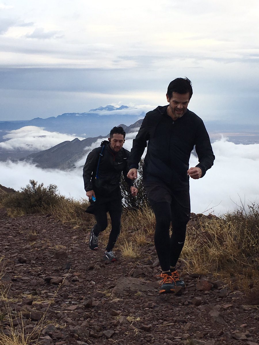 RealRobRobledo's tweet photo. We're Keeping our Heads in the Clouds and our feet on the Ground. That's how it feels when you run with GIANTS. #14Miles #NorthFranklin 
🐺🏔🌧 https://t.co/Z291Cv9ovk