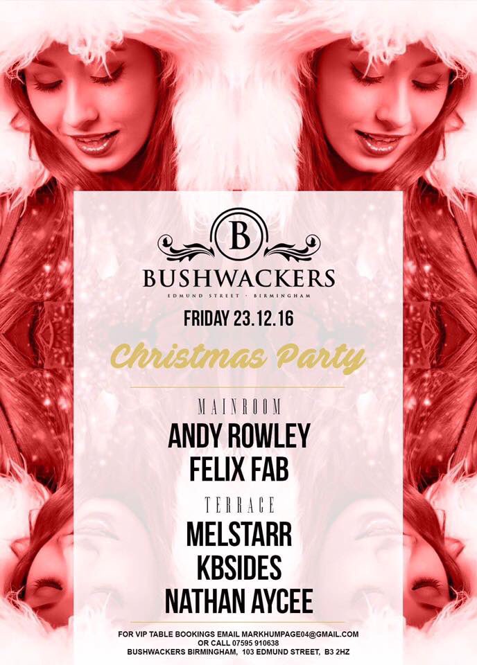 bushwackersbirm's tweet photo. Don't forget everyone we are open this Friday at Birmingham's only after party 1am till 7am https://t.co/JK2qrM2APL