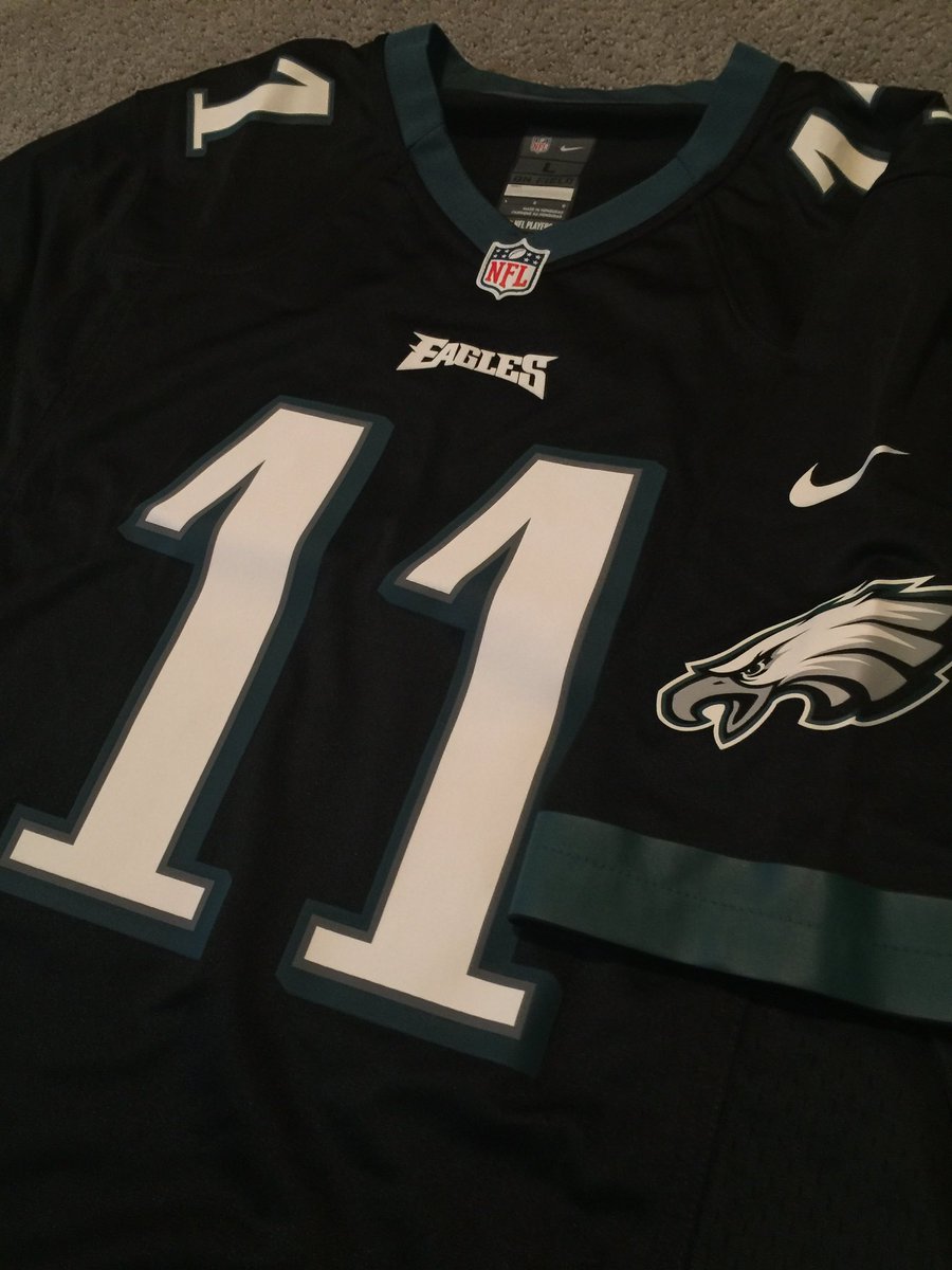SNFonNBC's tweet photo. RT and follow if you want this @cj_wentz jersey! One lucky fan will win it tonight during the game! #TNF https://t.co/y9mmEunOtH