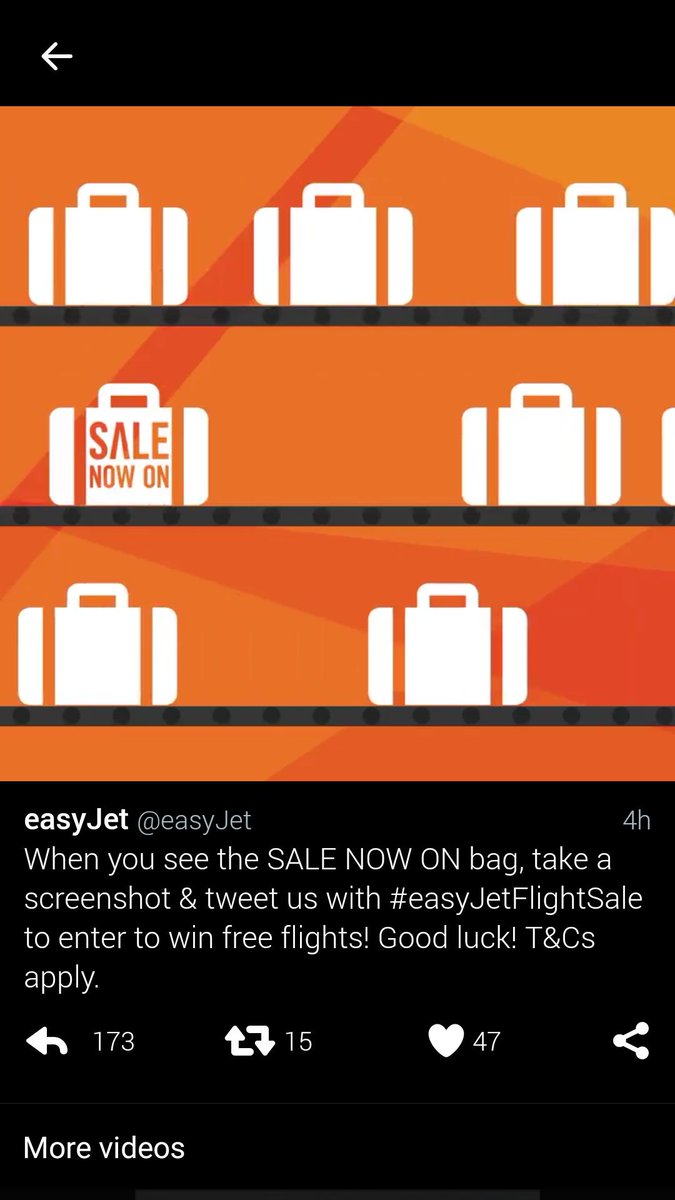 pebeck04's tweet photo. #easyJetFlightSale https://t.co/fuzHediQKy