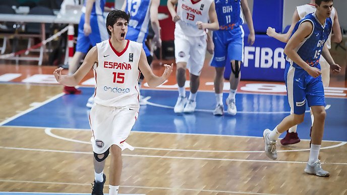 📣‼️Impresionante <a href="/ignaciorosa15/">Ignacio Rosa</a> en la victoria de España U18. 5os y al Mundial U19. Enhorabuena!! bit.ly/2ijZ5bj #YosoydelUnicaja