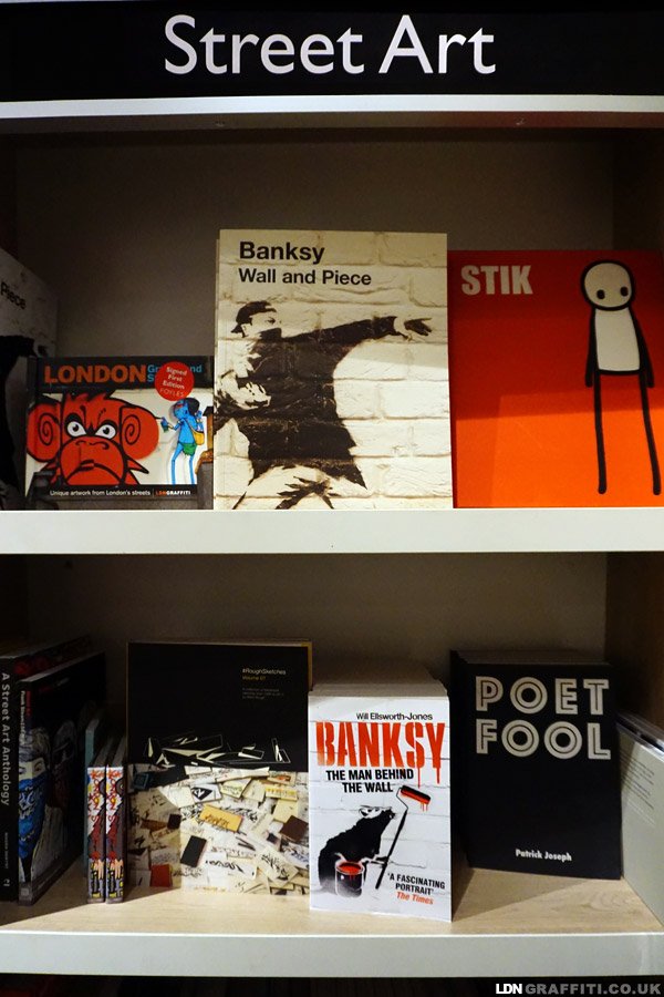 LDNGraffiti's tweet photo. #SilverTags + #ShinyStickers inside! #LondonGraffitiAndStreetArt > @Foyles Flagship #Bookshop in London… #Christmas #StockingFiller https://t.co/pbT6PrglQR