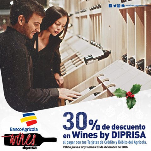 SomosLaTribuFM's tweet image. ¡Hoy y mañana! 30% de descuentos en toda la variedad de @DIPRISA al pagar con tarjetas del Banco Agrícola.