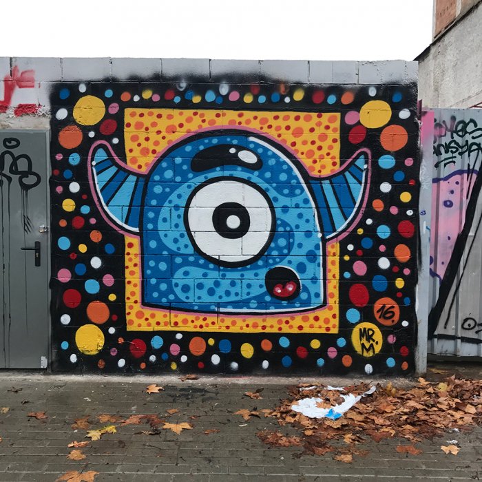 Wallspot_org's tweet photo. Artist: Mr.M 
Country: #spain #Barcelona #Poblenou
https://t.co/HdN0WRWF0B
 #montanacolors #arteurbano #wallspot https://t.co/K58iydS6YF