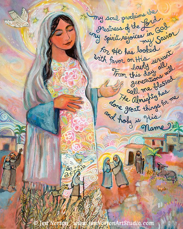 Neddamred's tweet photo. Mary: My soul proclaims the greatness of the Lord &amp; my spirit exults in God my saviour because he has looked upon his lowly handmaid #Advent https://t.co/vilODg2D0K