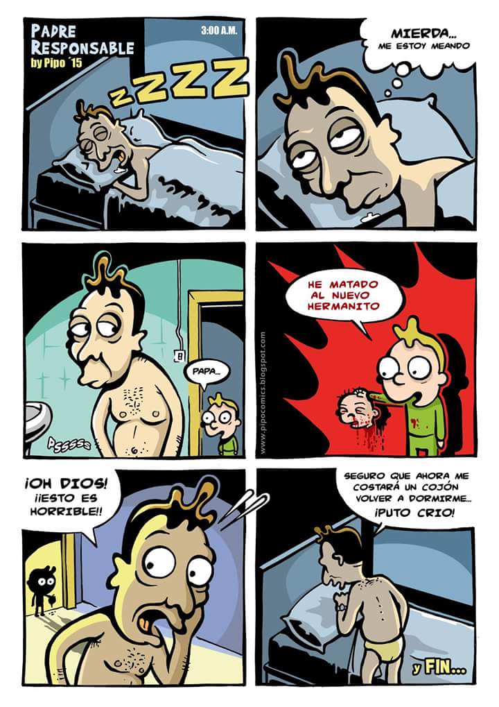 Pipocomics's tweet photo. Puto crío... @eltmeo #sangre #gore #Padres https://t.co/NZciDNrjji