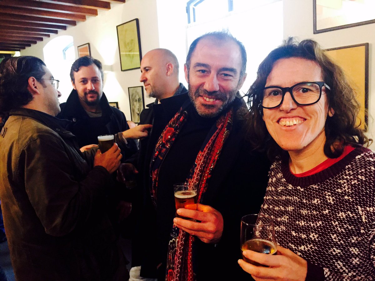 WatsonProd's tweet photo. After #BASE #Mallorca #production #companies a celebratory Christmas bevvy @MNStudiosFeed @mamamallorca @sol_works https://t.co/75IEPabKaA