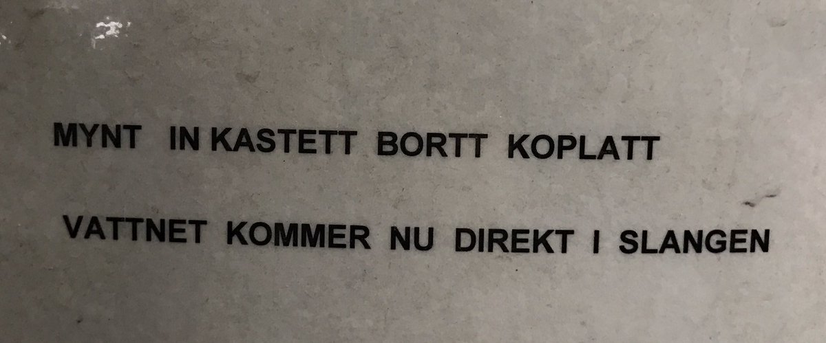 Huvudsaken är ju att högtryckstvätten funkar och bilen blir ren, eller?
#särskrivning