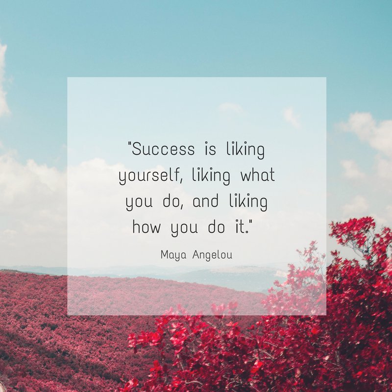 TheHRDigest's tweet photo. "Success is liking yourself, liking what you do, and liking how you do it." -Maya Angelou #ThursdayThought #ThursdayMotivation https://t.co/OKcFgwAGE2