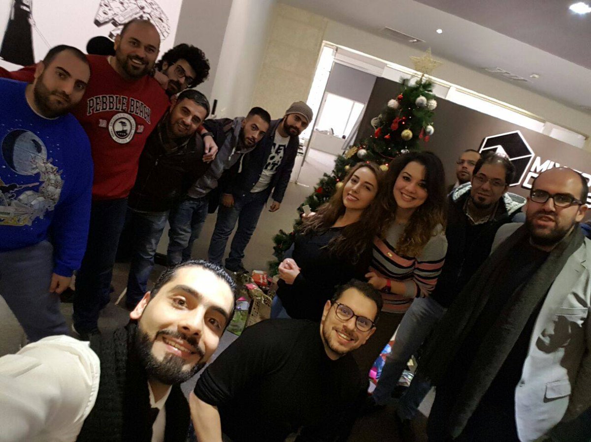IntegralReality's tweet photo. Secret Santas were revealed this afternoon and the gifts were exchanged! The Mixed Dimensions team in the #Christmas spirit!
#LifeAtMixed https://t.co/a6T0ksL6Jh