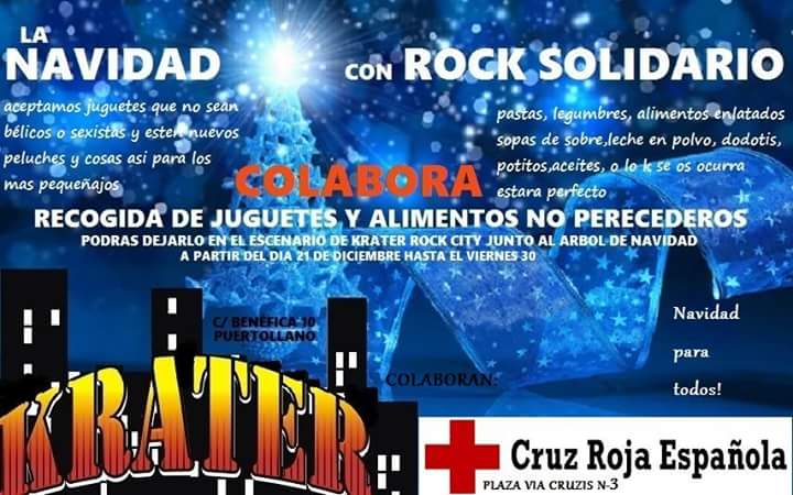 Rossamar91's tweet photo. Recogida de juguetes y alimentos no perecederos! #Puertollano  #kraterrockcity #CruzRoja https://t.co/jZtyvhhHGU
