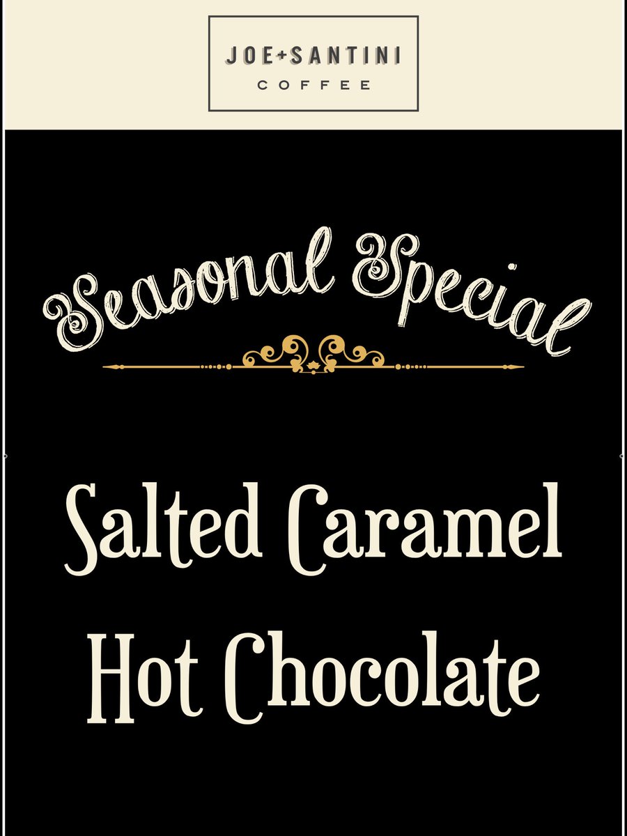 Joeandsantini's tweet photo. If a Salted Caramel Hot Chocolate with the works doesn't make you feel christmassy 🎄 nothing will. This weeks special #sono 7-11:30am https://t.co/injN0hNUkv