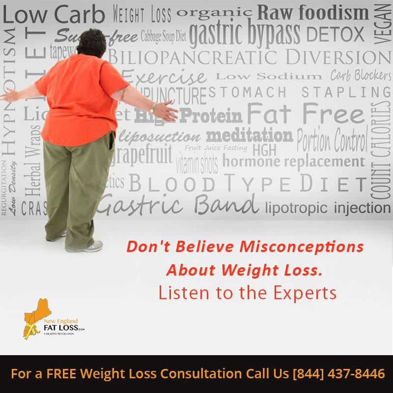 Misinformation is a huge obstacle for #weightloss. Here are weight loss tips for 7 myths to avoid. #WeightLossMyths
newenglandfatloss.com/7-myths-weight…