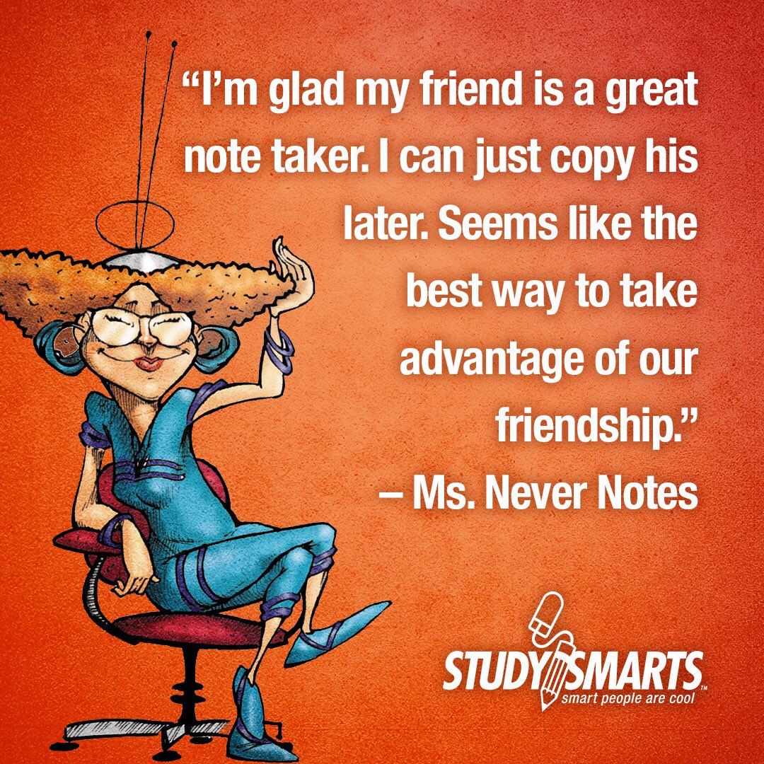 StudySmarts's tweet image. Make the effort on your own before you depend on someone else. #responsibility #notetaking #studysmarts
