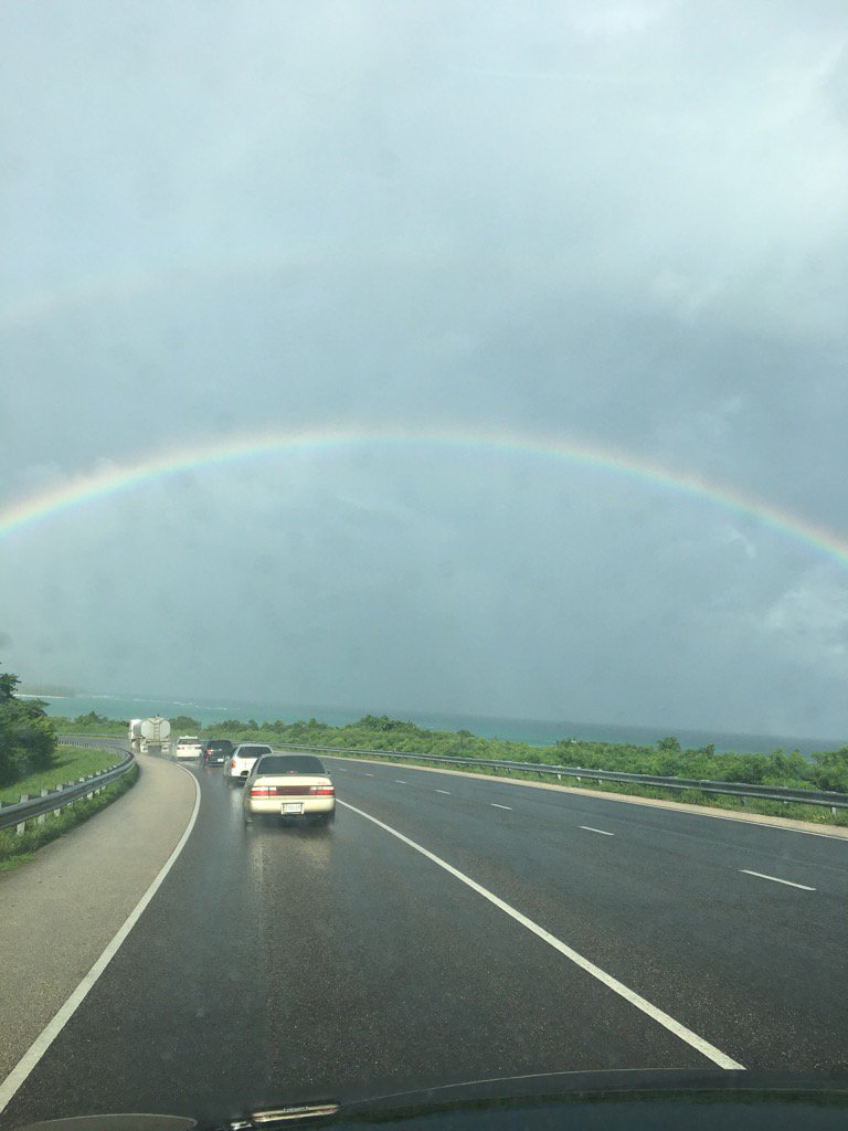 SherMart's tweet photo. Seeing a #rainbow two days in a row! #solstice2016 https://t.co/ExZIIlUiAT