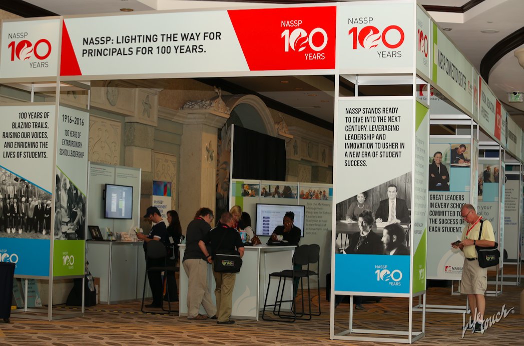 WeAreNPA's tweet photo. #TBT to celebrating our #NASSP100 year anniversary at Ignite! National Principals Conference will be here before we know it! #NPC17 https://t.co/j6WbCDwafO