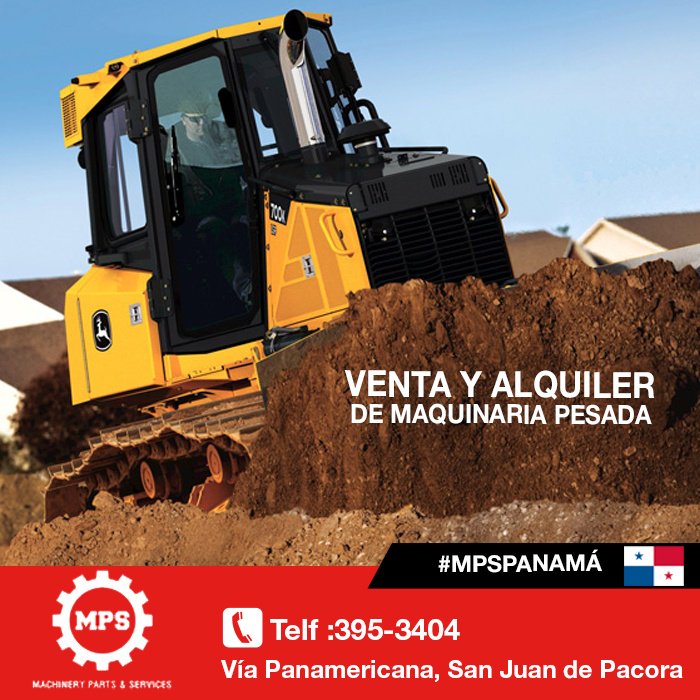 MPSPTY's tweet image. Venta y alquiler de maquinaria pesada. ¡Somos #MPS!